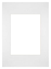 Passe Partout 20x28cm Carton Blanc Bord Droit De Face | yourdeclineoration.com