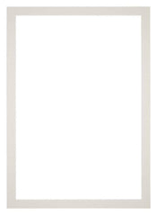 Passe Partout 20x28cm Carton Gris Clair Bord 3cm Droit De Face | yourdeclineoration.com