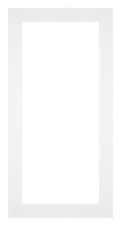 Passe Partout 20x40cm Carton Blanc Bord 4cm Droit De Face | yourdeclineoration.com