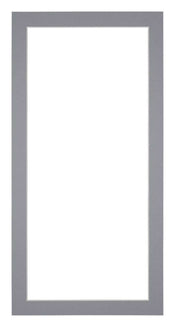 Passe Partout 20x40cm Carton Gris Bord 3cm Droit De Face | yourdeclineoration.com