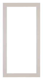 Passe Partout 20x40cm Carton Gris Graniet Bord 3cm Droit De Face | yourdeclineoration.com