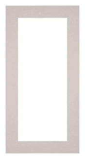 Passe Partout 20x40cm Carton Gris Graniet Bord 5cm Droit De Face | yourdeclineoration.com