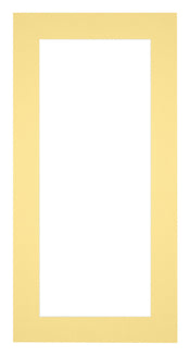 Passe Partout 20x40cm Carton Jaune Bord 5cm Droit De Face | yourdeclineoration.com