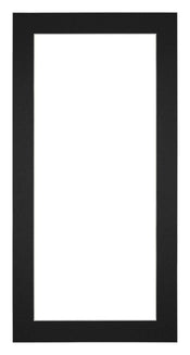 Passe Partout 20x40cm Carton Noir Bord 4cm Droit De Face | yourdeclineoration.com