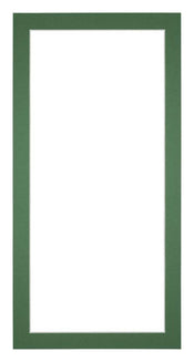 Passe Partout 20x40cm Carton Vert Foret Bord 3cm Droit De Face | yourdeclineoration.com
