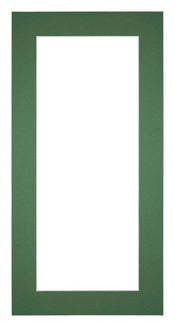 Passe Partout 20x40cm Carton Vert Foret Bord 5cm Droit De Face | yourdeclineoration.com