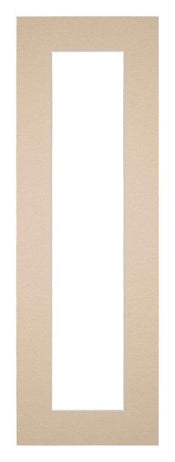 Passe Partout 20x60cm Carton Beige Bord 5cm Droit De Face | yourdeclineoration.com
