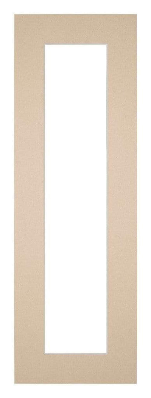 Passe Partout 20x60cm Carton Beige Bord 5cm Droit De Face | yourdeclineoration.com