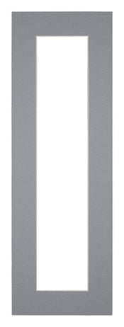 Passe Partout 20x60cm Carton Gris Bord 5cm Droit De Face | yourdeclineoration.com