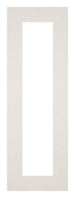 Passe Partout 20x60cm Carton Gris Clair Bord 5cm Droit De Face | yourdeclineoration.com