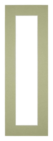 Passe Partout 20x60cm Carton Vert Menthe Bord 5cm Droit De Face | yourdeclineoration.com