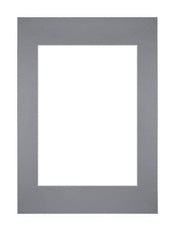 Passe Partout 21x29 7cm A4 A5 Carton Gris Bord Droit De Face | yourdeclineoration.com