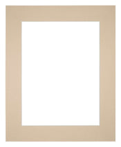 Passe Partout 25x30cm Carton Beige Bord 6cm Droit De Face | yourdeclineoration.com