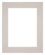 Passe Partout 25x30cm Carton Gris Graniet Bord 6cm Droit De Face | yourdeclineoration.com