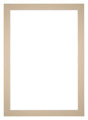 Passe Partout 25x35cm Carton Beige Bord 4cm Droit De Face | yourdeclineoration.com