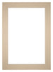 Passe Partout 25x35cm Carton Beige Bord 6cm Droit De Face | yourdeclineoration.com