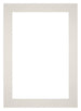 Passe Partout 25x35cm Carton Gris Clair Bord 6cm Droit De Face | yourdeclineoration.com