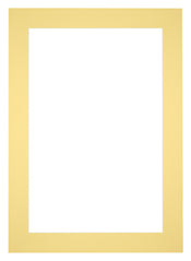 Passe Partout 25x35cm Carton Jaune Bord 6cm Droit De Face | yourdeclineoration.com