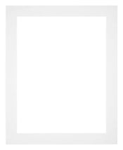 Passe Partout 28x35cm Carton Blanc Bord 4cm Droit De Face | yourdeclineoration.com