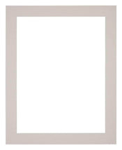 Passe Partout 28x35cm Carton Gris Graniet Bord 4cm Droit De Face | yourdeclineoration.com