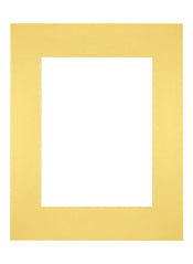 Passe Partout 28x35cm Carton Jaune Bord Droit De Face | yourdeclineoration.com