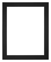 Passe Partout 28x35cm Carton Noir Bord 4cm Droit De Face | yourdeclineoration.com