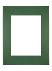 Passe Partout 28x35cm Carton Vert Foret Bord Droit De Face | yourdeclineoration.com