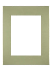 Passe Partout 28x35cm Carton Vert Menthe Bord Droit De Face | yourdeclineoration.com