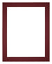 Passe Partout 28x35cm Carton Vin Rouge Bord 4cm Droit De Face | yourdeclineoration.com