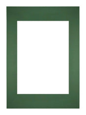 Passe Partout 29 7x42cm A3 A4 Carton Vert Foret Bord Droit De Face | yourdeclineoration.com