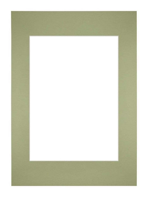 Passe Partout 29 7x42cm A3 A4 Carton Vert Menthe Bord Droit De Face | yourdeclineoration.com
