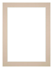 Passe Partout 30x40cm Carton Beige Bord 3cm Droit De Face | yourdeclineoration.com
