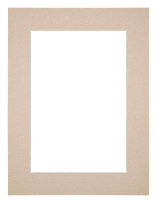 Passe Partout 30x40cm Carton Beige Bord 5cm Droit De Face | yourdeclineoration.com