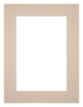 Passe Partout 30x40cm Carton Beige Bord 5cm Droit De Face | yourdeclineoration.com