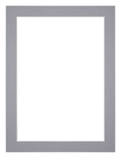 Passe Partout 30x40cm Carton Gris Bord 3cm Droit De Face | yourdeclineoration.com