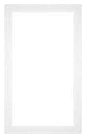 Passe Partout 30x50cm Carton Blanc Bord 3cm Droit De Face | yourdeclineoration.com