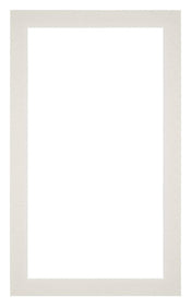 Passe Partout 30x50cm Carton Gris Clair Bord 3cm Droit De Face | yourdeclineoration.com