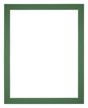 Passe Partout 35x45cm Carton Vert Foret Bord 3cm Droit De Face | yourdeclineoration.com
