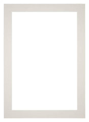Passe Partout 35x50cm Carton Gris Clair Bord 5cm Droit De Face | yourdeclineoration.com