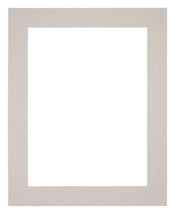 Passe Partout 40x50cm Carton Gris Graniet Bord 5cm Droit De Face | yourdeclineoration.com