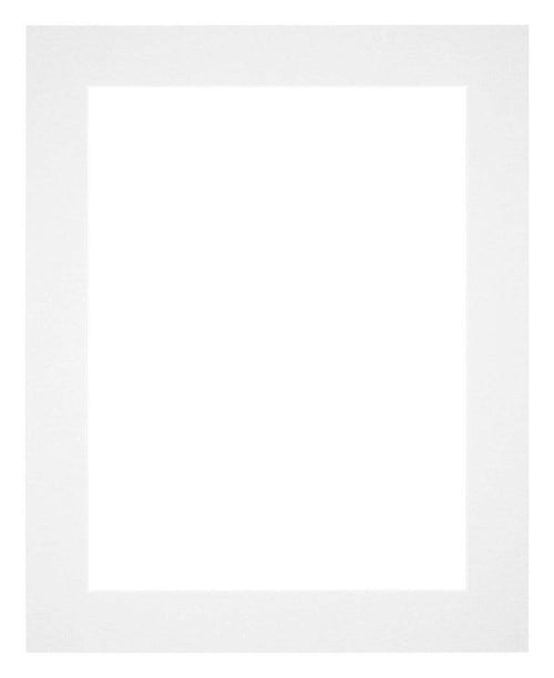 Passe Partout 40x55cm Carton Blanc Bord 5cm Droit De Face | yourdeclineoration.com