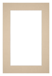 Passe Partout 40x60cm Carton Beige Bord 5cm Droit De Face | yourdeclineoration.com