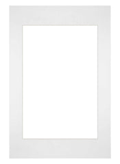 Passe Partout 40x60cm Carton Blanc Bord Droit De Face | yourdeclineoration.com