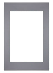 Passe Partout 40x60cm Carton Gris Bord Droit De Face | yourdeclineoration.com