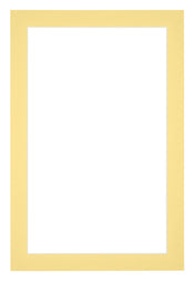 Passe Partout 40x60cm Carton Jaune Bord 3cm Droit De Face | yourdeclineoration.com