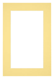 Passe Partout 40x60cm Carton Jaune Bord 5cm Droit De Face | yourdeclineoration.com