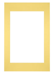 Passe Partout 40x60cm Carton Jaune Bord Droit De Face | yourdeclineoration.com