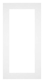 Passe Partout 40x80cm Carton Blanc Bord 5cm Droit De Face | yourdeclineoration.com