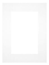 Passe Partout 45x60cm Carton Blanc Bord 6cm Droit De Face | yourdeclineoration.com