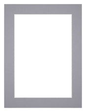 Passe Partout 45x60cm Carton Gris Bord 4cm Droit De Face | yourdeclineoration.com